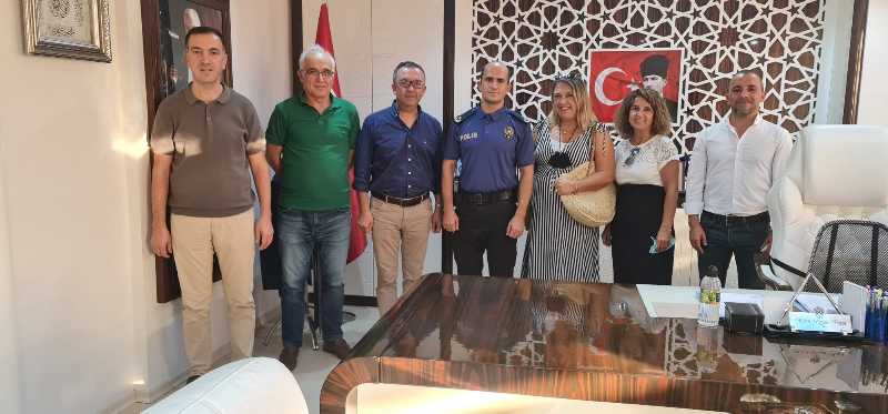 ALSİAD YÖNETİM KURULUNDAN ALANYA'NIN YENİ EMNİYET MÜDÜRÜNE HOŞGELDİN ZİYARETİ !