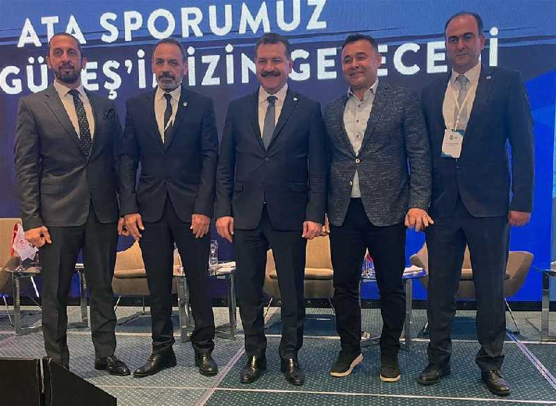 BAŞKAN YÜCEL ANTALYA’DA DÜZENLENEN 2022 YAĞLI GÜREŞ FORUMU’NA KATILDI !