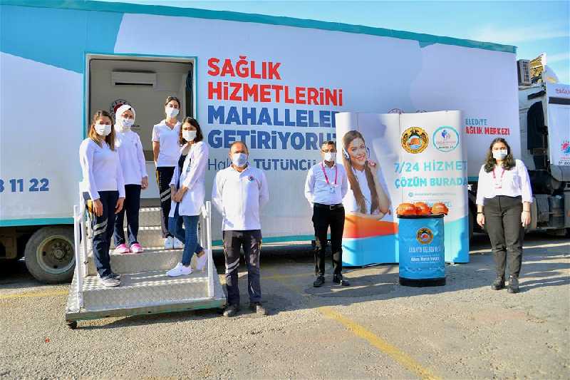 ALANYA BELEDİYESİ İLE KEPEZ BELEDİYESİ İŞBİRLİĞİNDE KANSER TARAMASI GERÇEKLEŞTİRİLDİ !