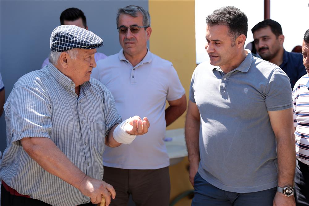 BAŞKAN YÜCEL DİM BÖLGESİ YAYLALARINI ZİYARET ETTİ  !