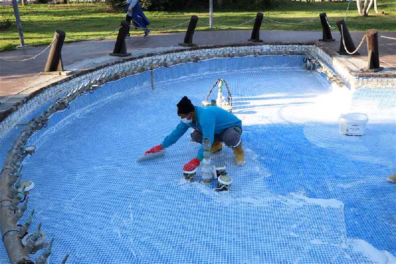 SÜS HAVUZLARI YAZA HAZIRLANIYOR !