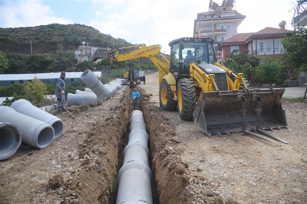  Konaklı ve Payallar Mahallesi’nde iki önemli cadde yenileniyor