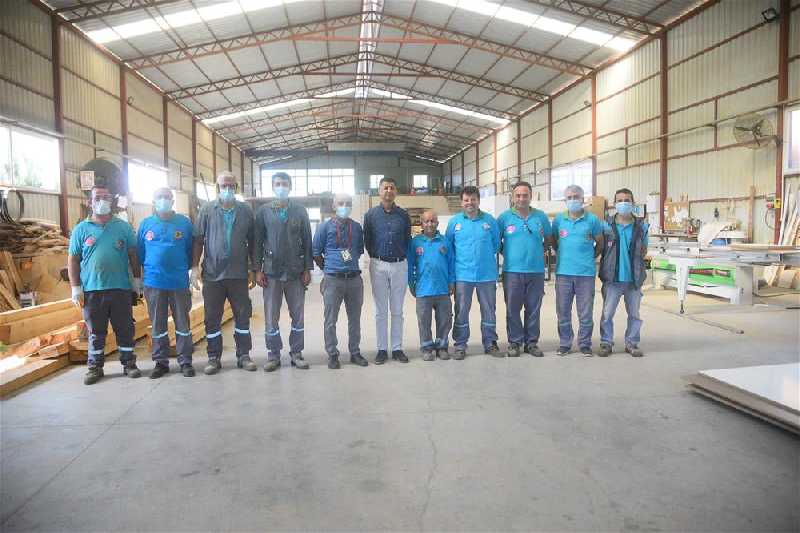 ALANYA BELEDİYESİ MARANGOZHANESİ FABRİKA GİBİ ÇALIŞIYOR !